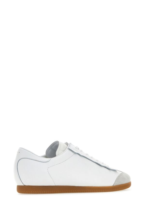 MAISON MARGIELA | White leather Featherlight sneakers