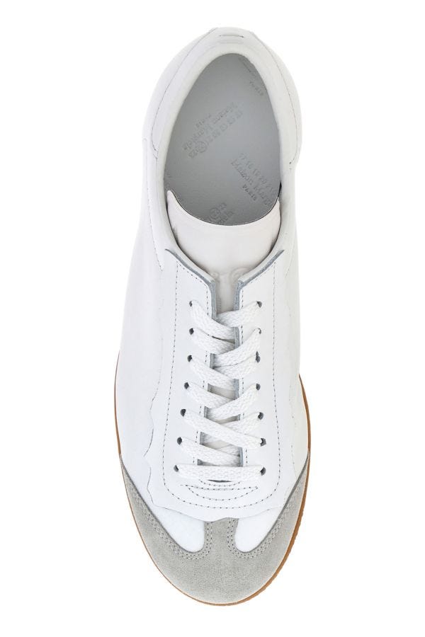 MAISON MARGIELA | White leather Featherlight sneakers