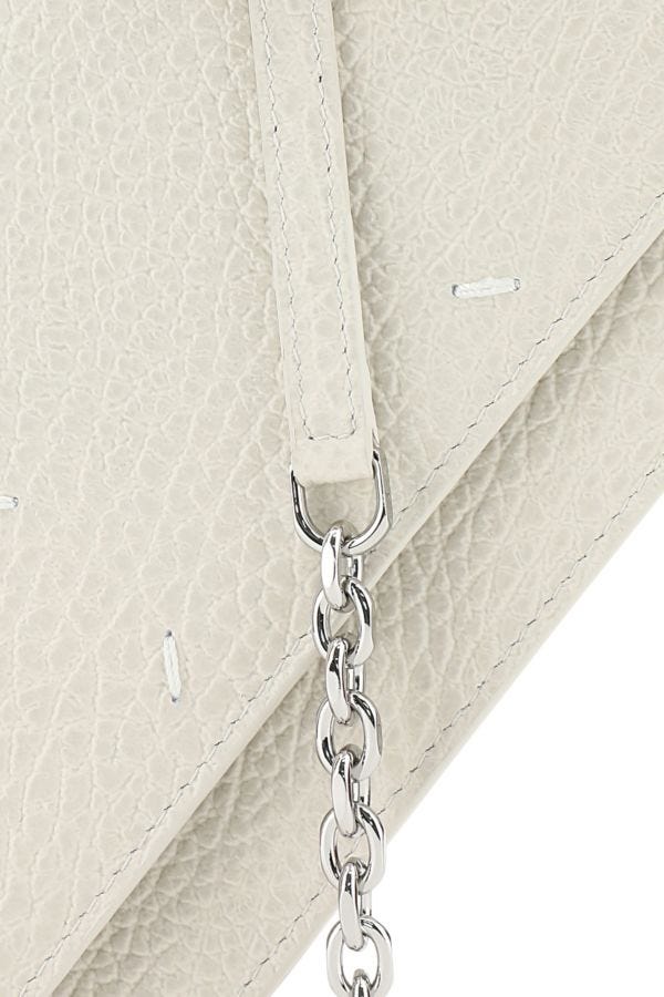 MAISON MARGIELA | Chalk leather clutch