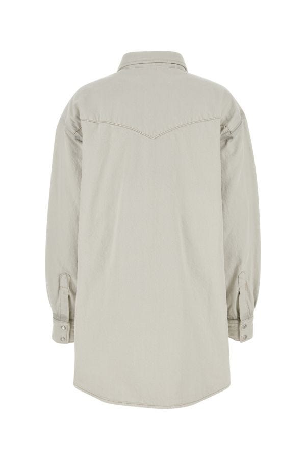 MAISON MARGIELA | Chalk denim oversize shirt