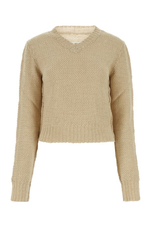MAISON MARGIELA | Beige hemp sweater