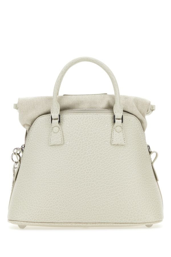 MAISON MARGIELA | Chalk leather mini 5AC handbag