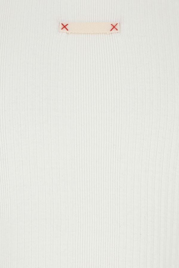 MAISON MARGIELA | Ivory cotton tank top