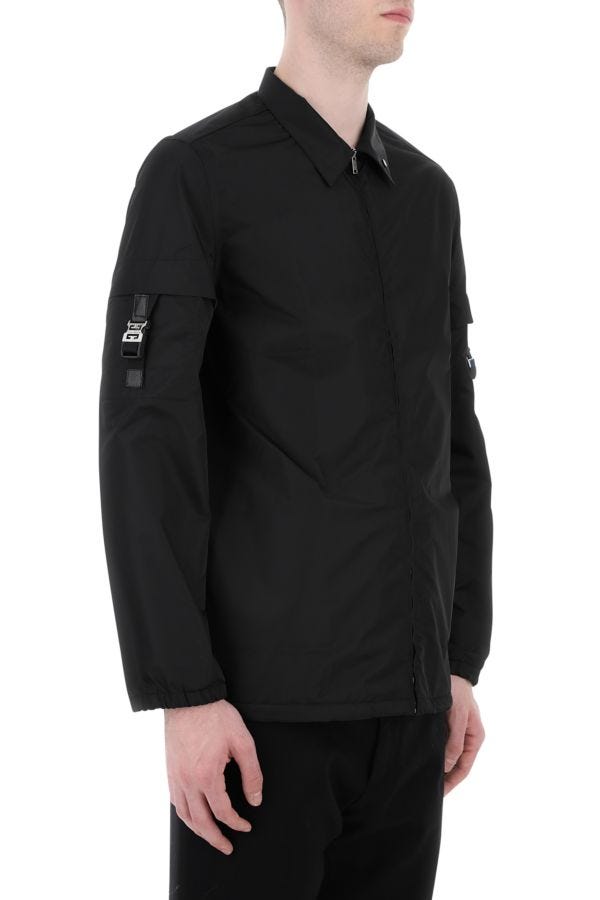 GIVENCHY | Black polyester shirt