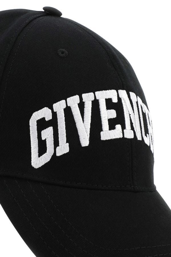 GIVENCHY | Black cotton blend baseball cap