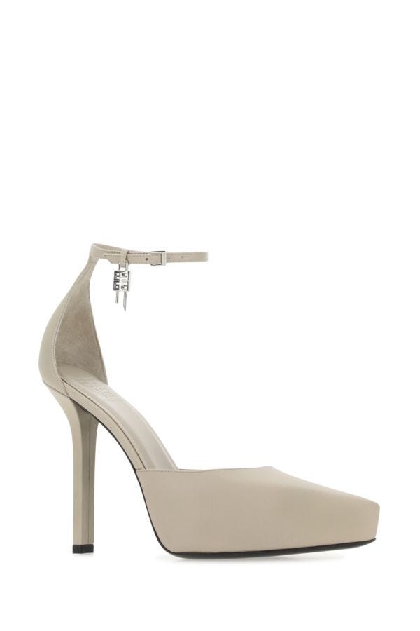 GIVENCHY | Sand leather G-Lock pumps