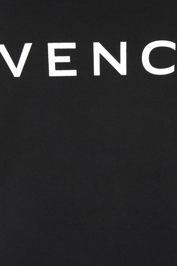 GIVENCHY | Black cotton tank top