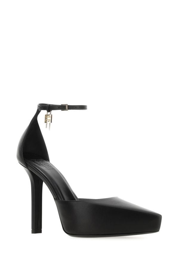 GIVENCHY | Black leather G-Lock pumps