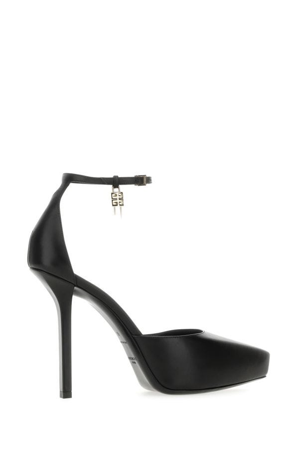 GIVENCHY | Black leather G-Lock pumps
