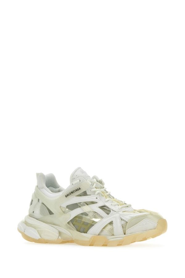 BALENCIAGA | Two-tone mesh and fabric Track.2 sneakers