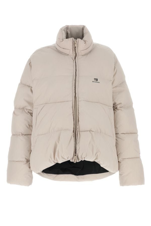 BALENCIAGA | Sand nylon padded jacket