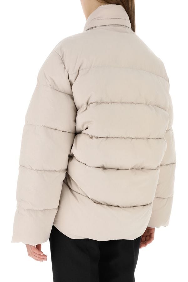 BALENCIAGA | Sand nylon padded jacket