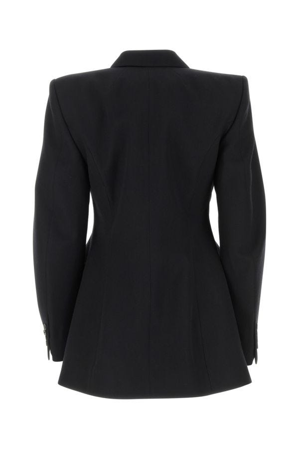 BALENCIAGA | Black wool Hourglass blazer