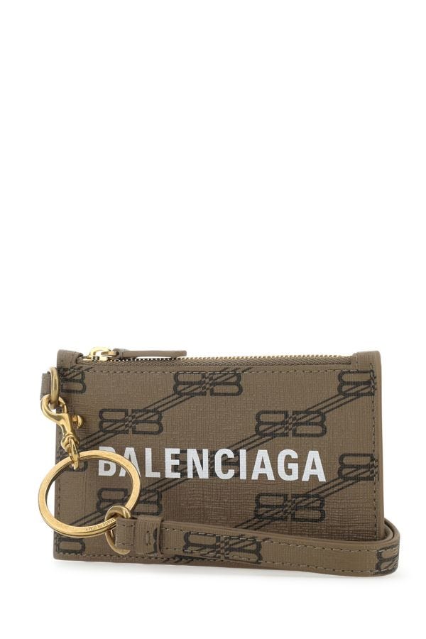BALENCIAGA | Printed fabric card holder
