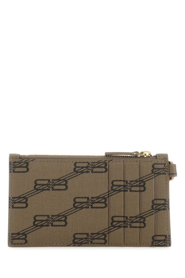 BALENCIAGA | Printed fabric card holder