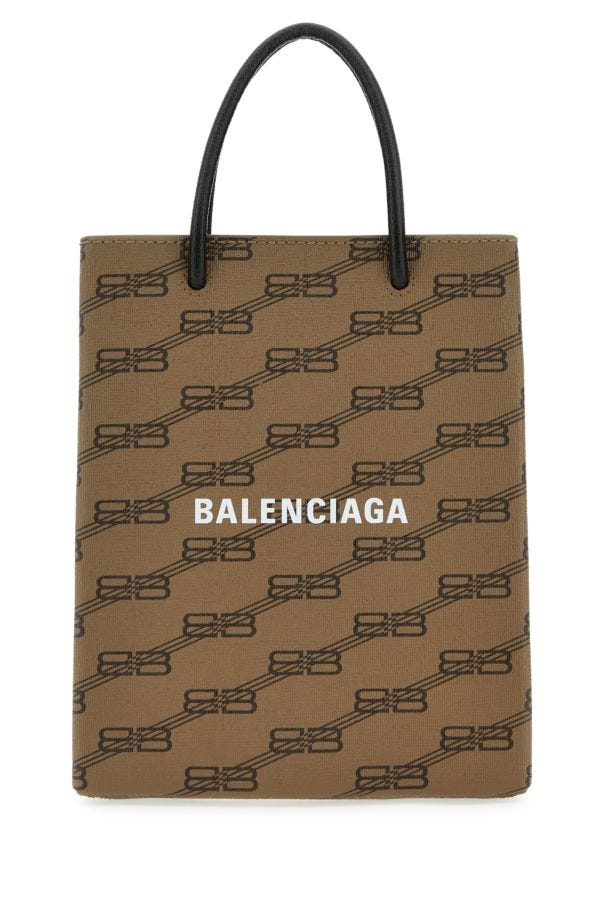 BALENCIAGA | Printed canvas phone case
