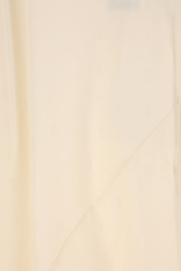BALENCIAGA | Ivory satin long dress