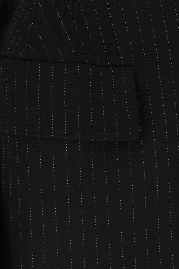 BALENCIAGA | Embroidered stretch wool Hourglass blazer