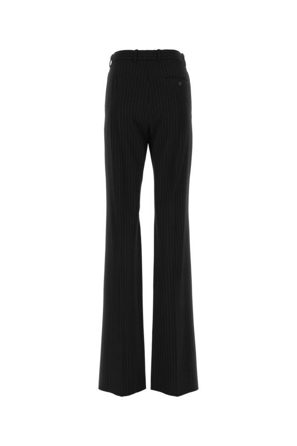 BALENCIAGA | Embroidered stretch wool pant