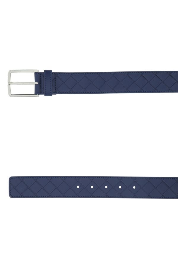 BOTTEGA VENETA | Blue leather belt