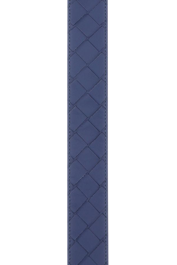 BOTTEGA VENETA | Blue leather belt