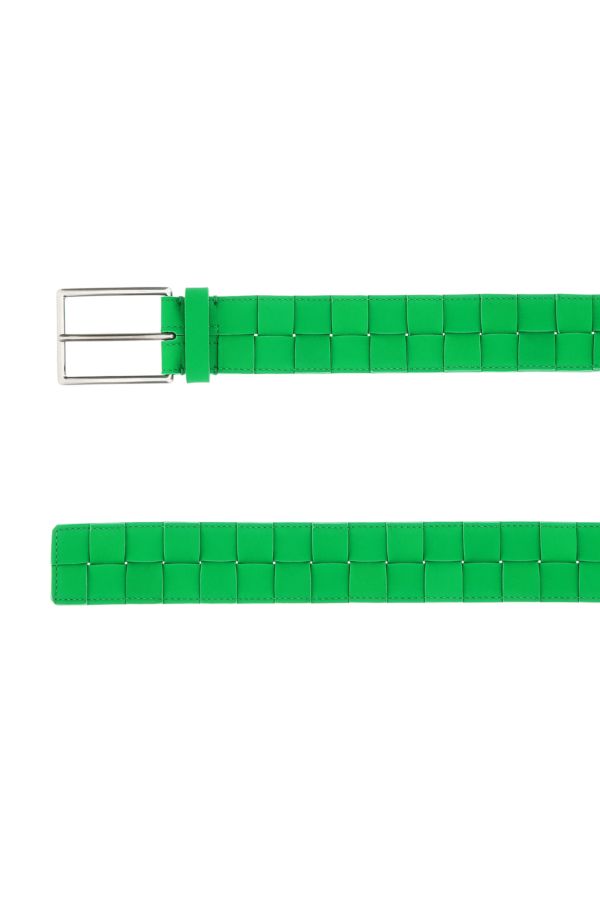 BOTTEGA VENETA | Green leather belt