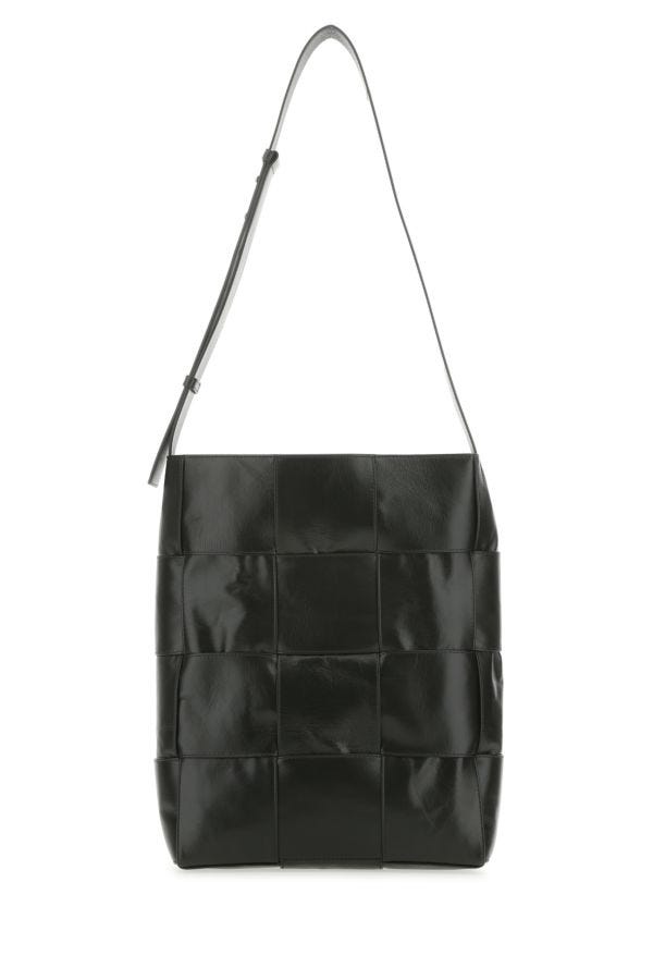 BOTTEGA VENETA | Dark green leather Arco Hobo shoulder bag