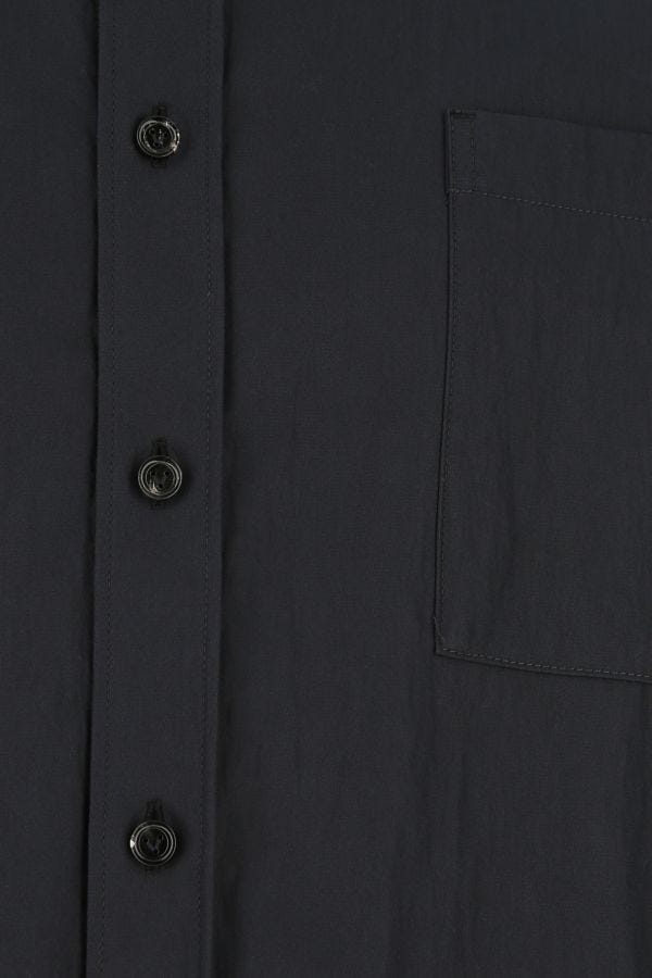 BOTTEGA VENETA | Midnight blue cotton blend shirt