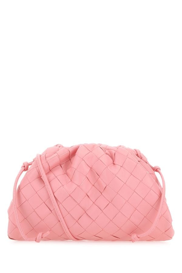 BOTTEGA VENETA | Pink nappa leather mini Pouch crossbody bag
