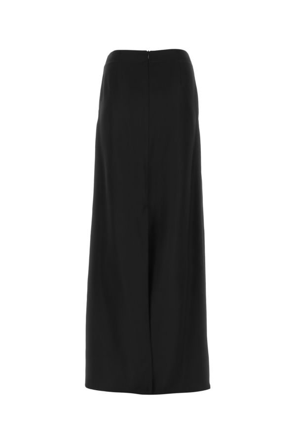 BOTTEGA VENETA | Black viscose blend skirt
