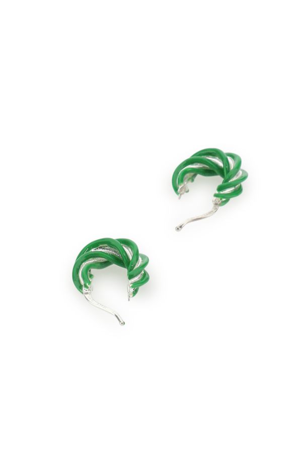 BOTTEGA VENETA | 925 silver Pillar earrings