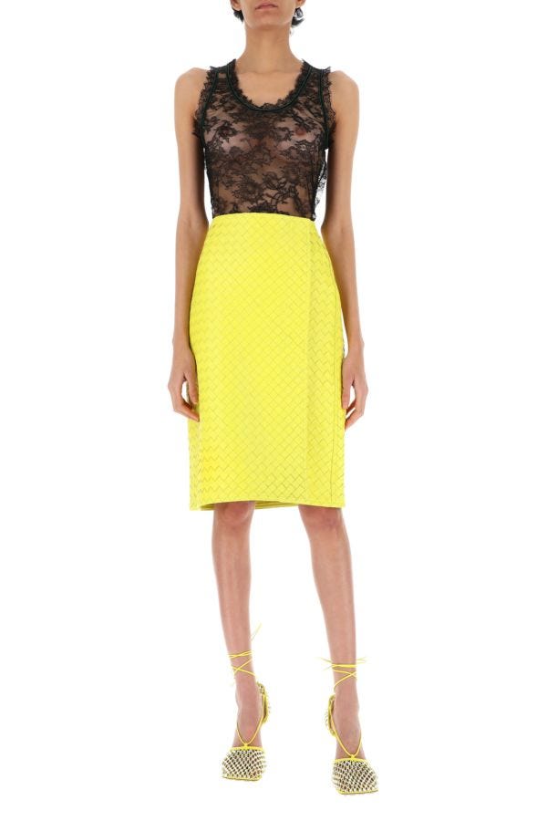 BOTTEGA VENETA | Black lace top