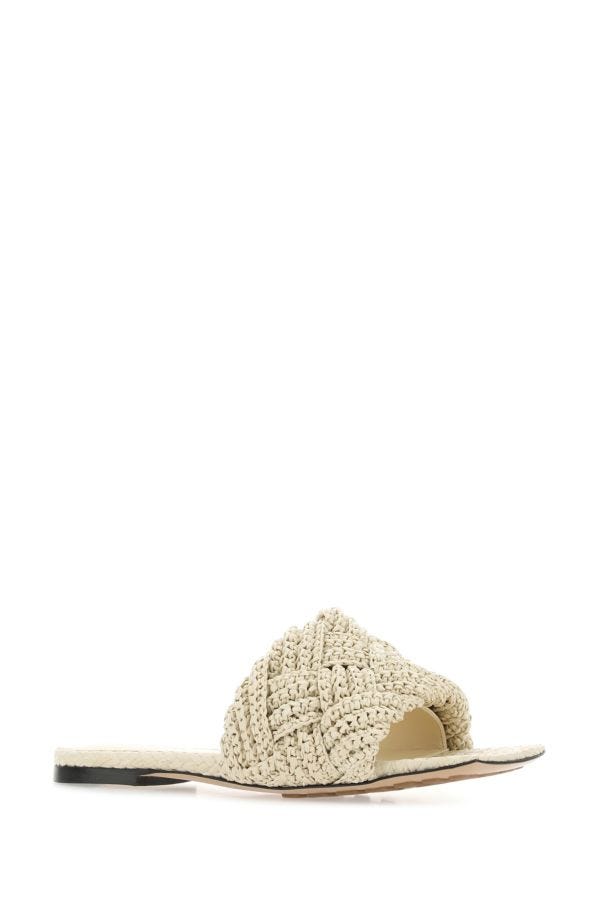 BOTTEGA VENETA | Sandal raffia Lido sandals
