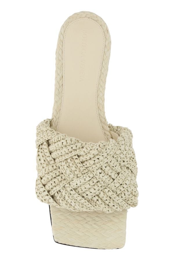 BOTTEGA VENETA | Sandal raffia Lido sandals