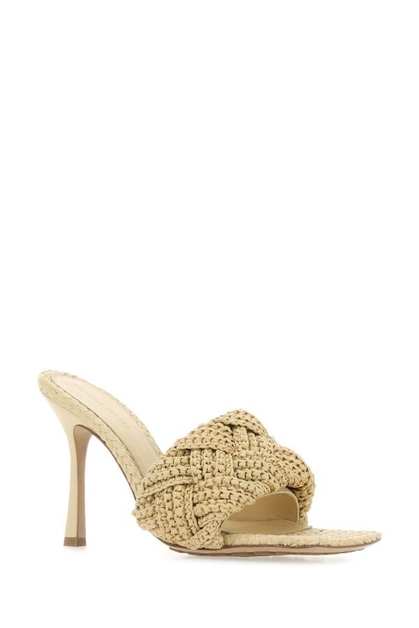 BOTTEGA VENETA | Raffia Lido mules