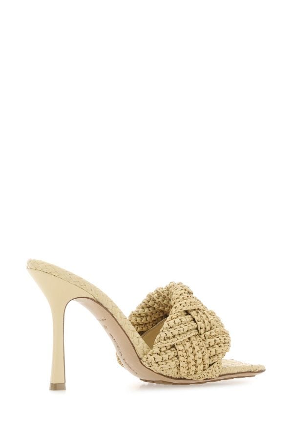 BOTTEGA VENETA | Raffia Lido mules