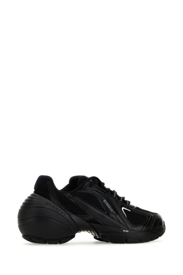 GIVENCHY | Black mesh and synthetic leather TK-MX sneakers