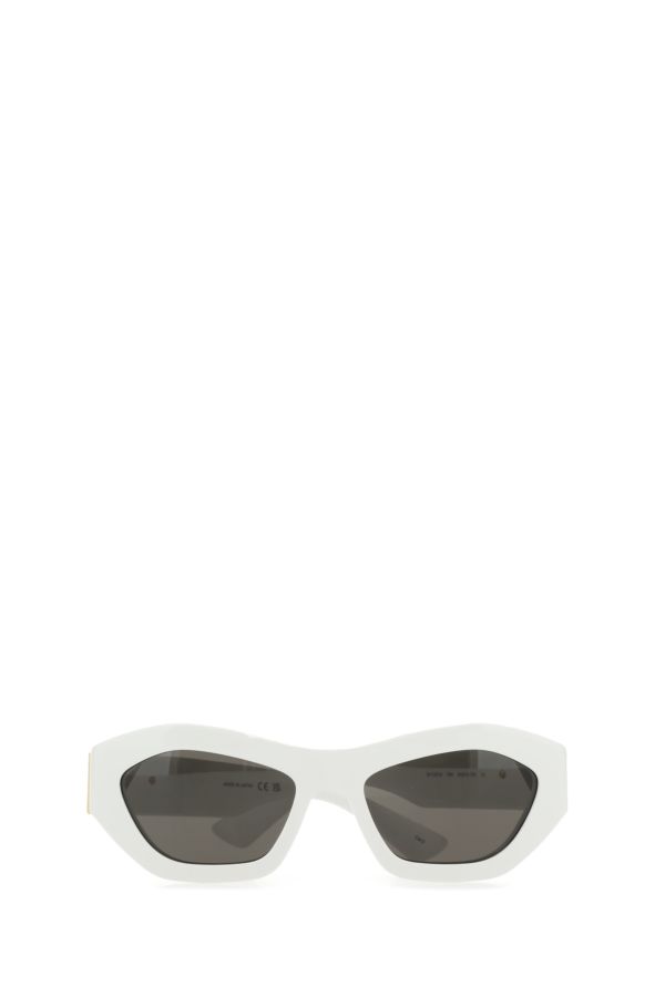 BOTTEGA VENETA | White acetate Angle sunglasses