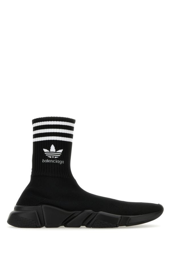 BALENCIAGA | Black tech knit Speed sneakers