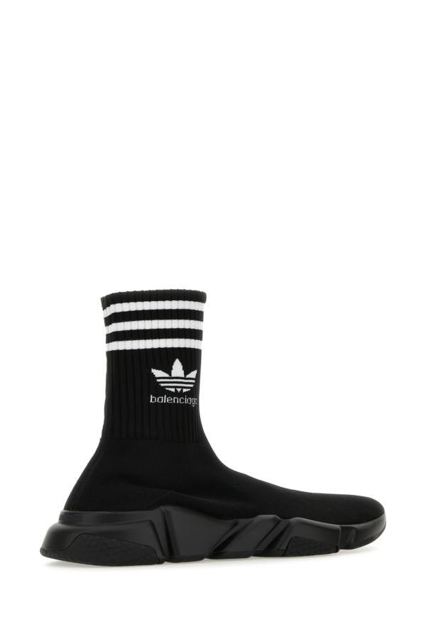 BALENCIAGA | Black tech knit Speed sneakers
