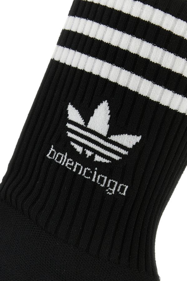 BALENCIAGA | Black tech knit Speed sneakers