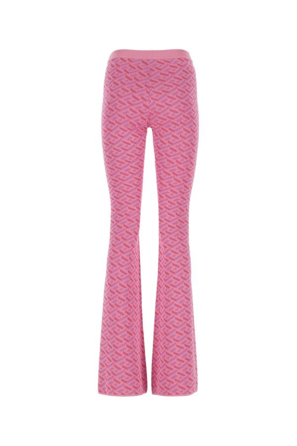 VERSACE | Embroidered jacquard pant