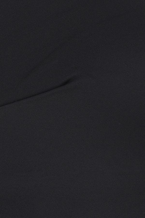 VERSACE | Black stretch nylon trikini