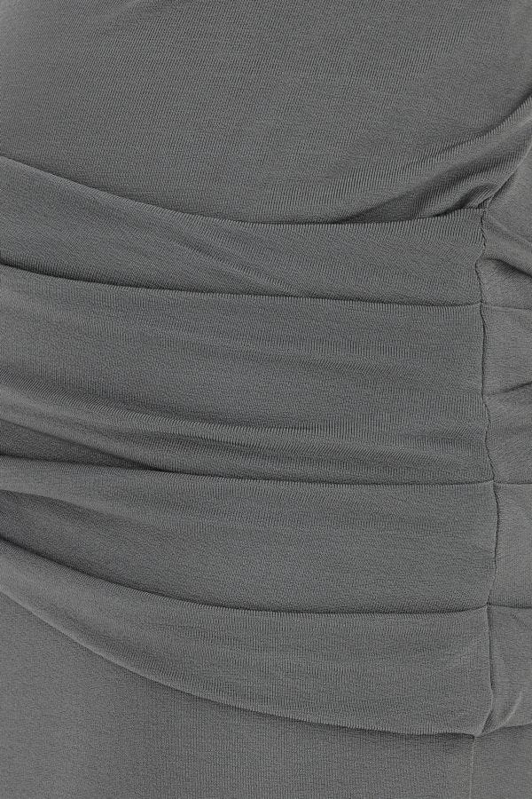 GIVENCHY | Grey crepe skirt