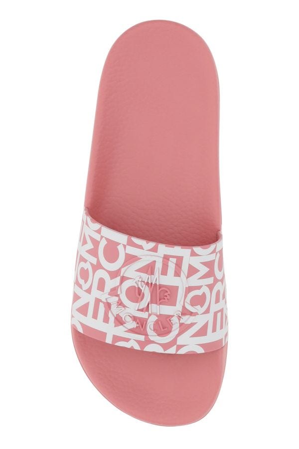 MONCLER | Printed rubber Jeanne slippers