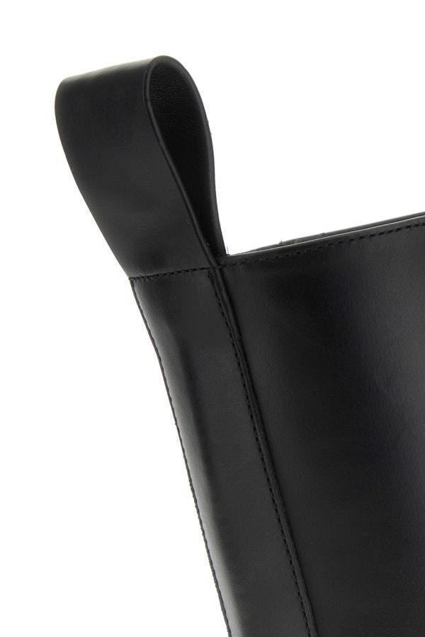 BOTTEGA VENETA | Black leather Ripley ankle boots