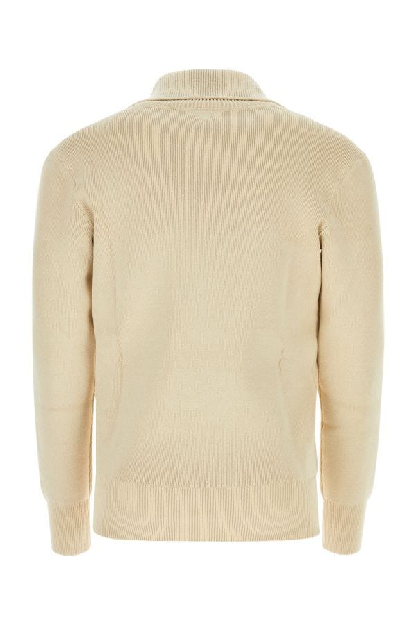 BOTTEGA VENETA | Beige linen blend sweater