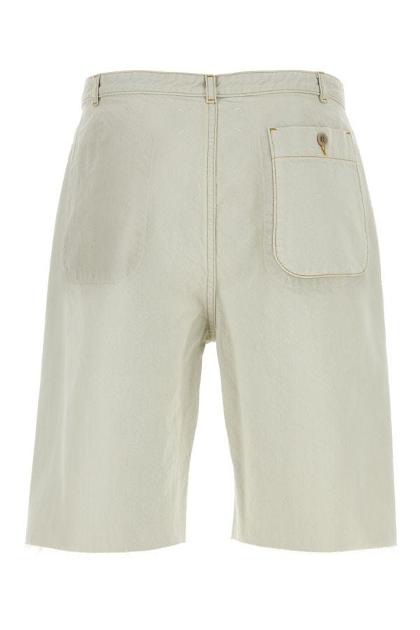 MAISON MARGIELA | Chalk denim bermuda shorts