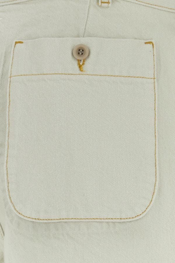 MAISON MARGIELA | Chalk denim bermuda shorts