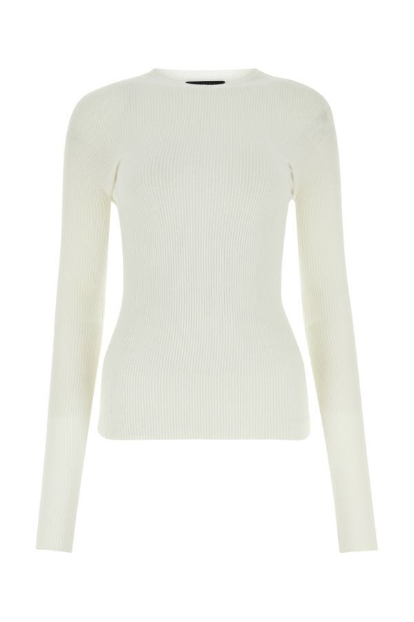 BALENCIAGA | White cotton top
